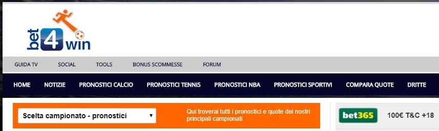 pronostici_bet4win
