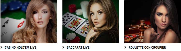 giochi live Lottomatica casino
