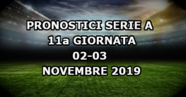 Pronostici Serie A 11a giornata