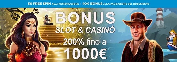 Bonus Benvenuto AdmiralYes Casino