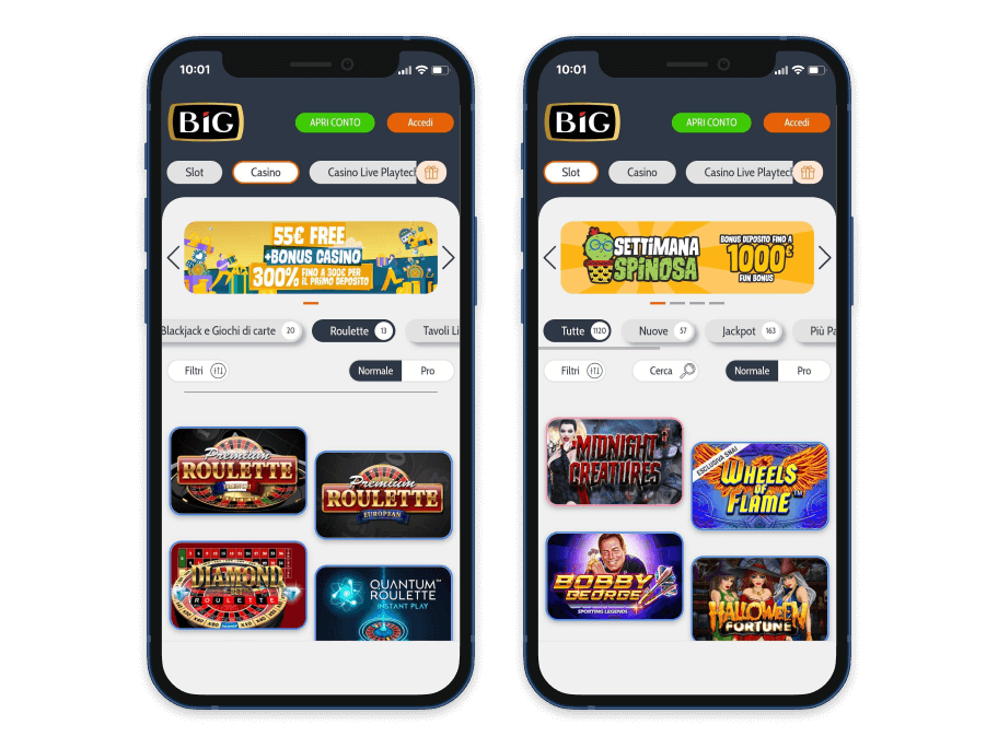 mobile big casino