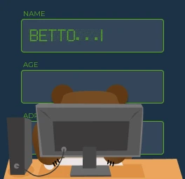 inserire i dati personali