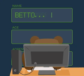 inserire i dati personali