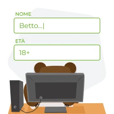 Iscrizione sito scommesse 18+