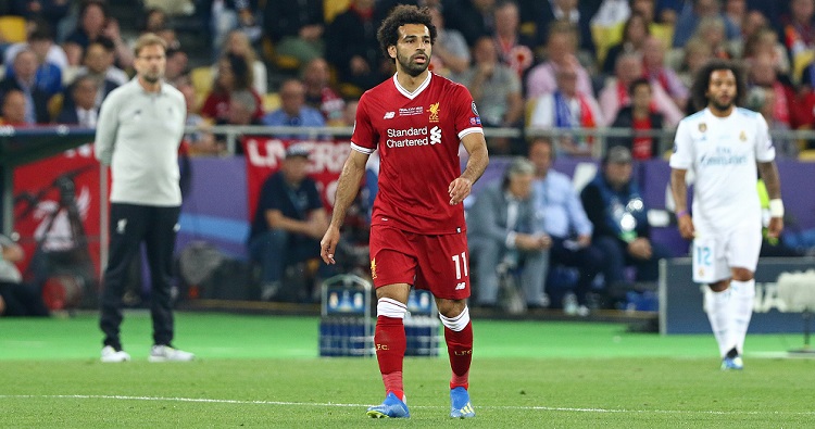 L'attaccante del Liverpool, Mohamed Salah