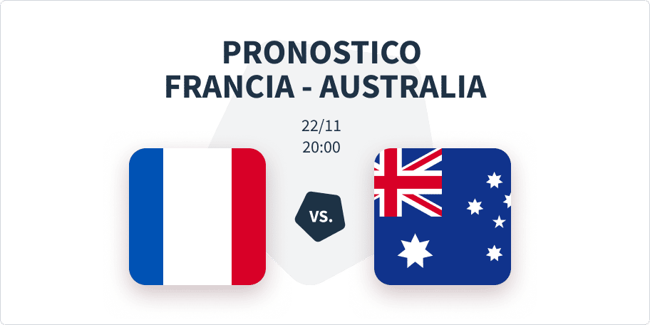 pronostico francia australia