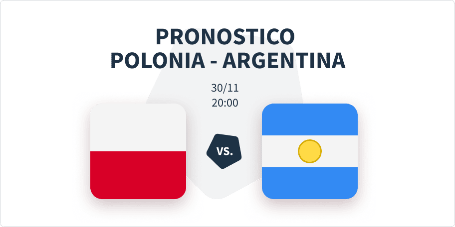 Pronostico Polonia – Argentina del 30 novembre 2022