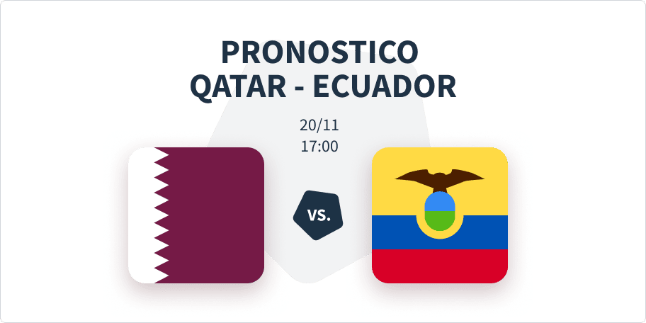 pronostico qatar equador mondiali