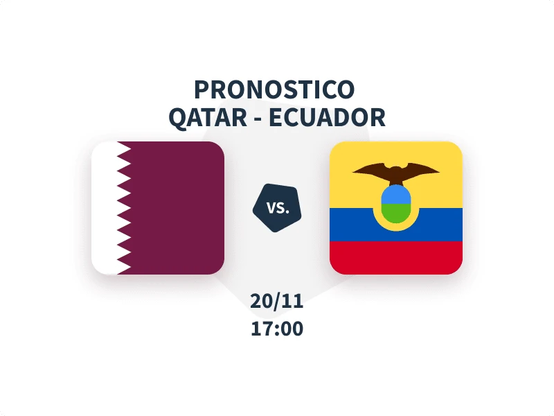 Pronostico Qatar – Ecuador del 20 novembre 2022