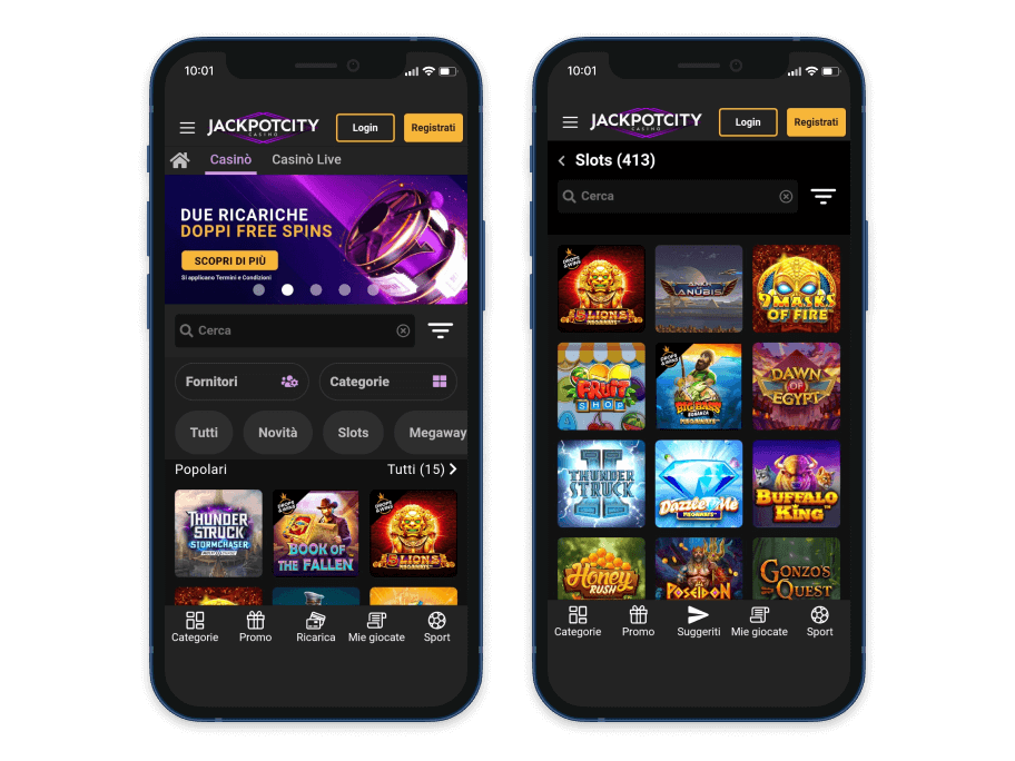 Jackpotcity casino mobile