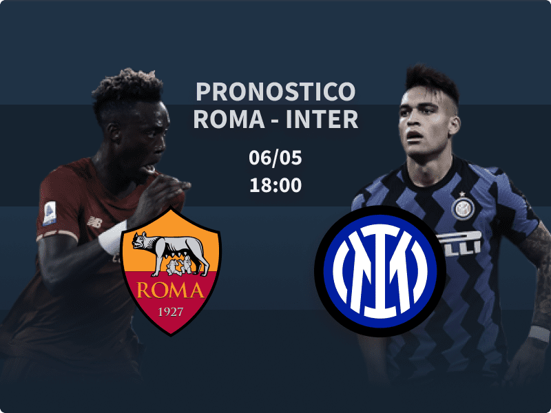 Pronostico Roma – Inter del 6 maggio 2023