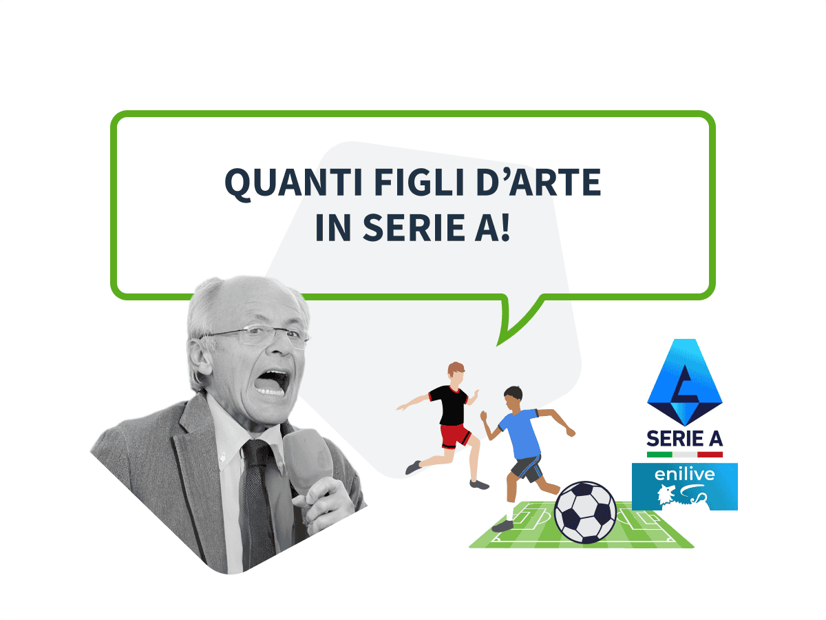 figli d'arte calcio serie a