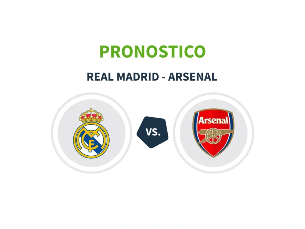 pronostico real madrid arsenal