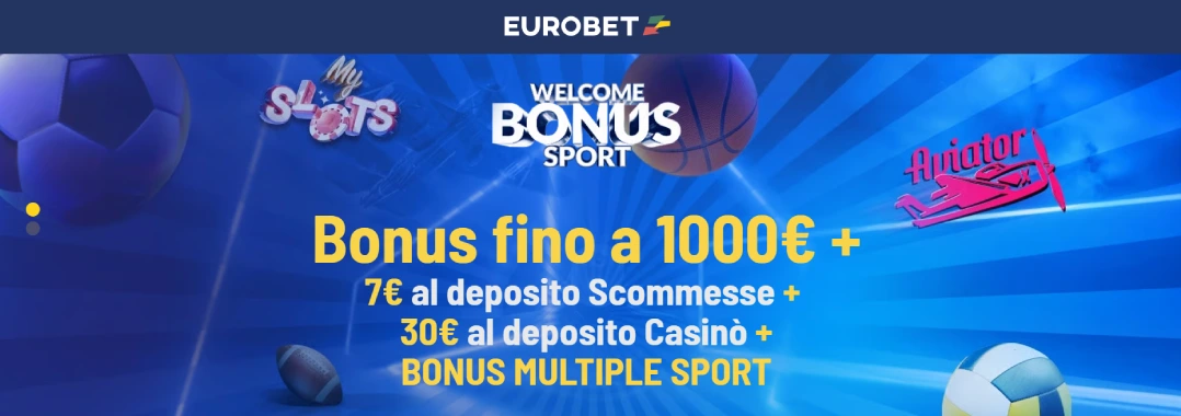 eurobet sport bonus screen