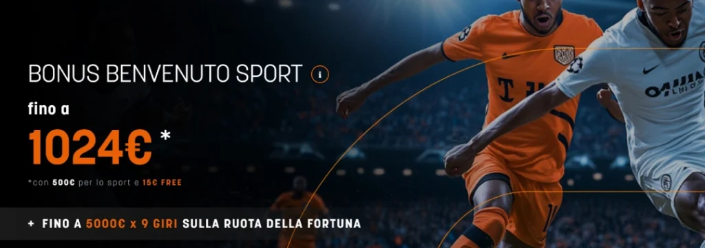 snai sport bonus screen
