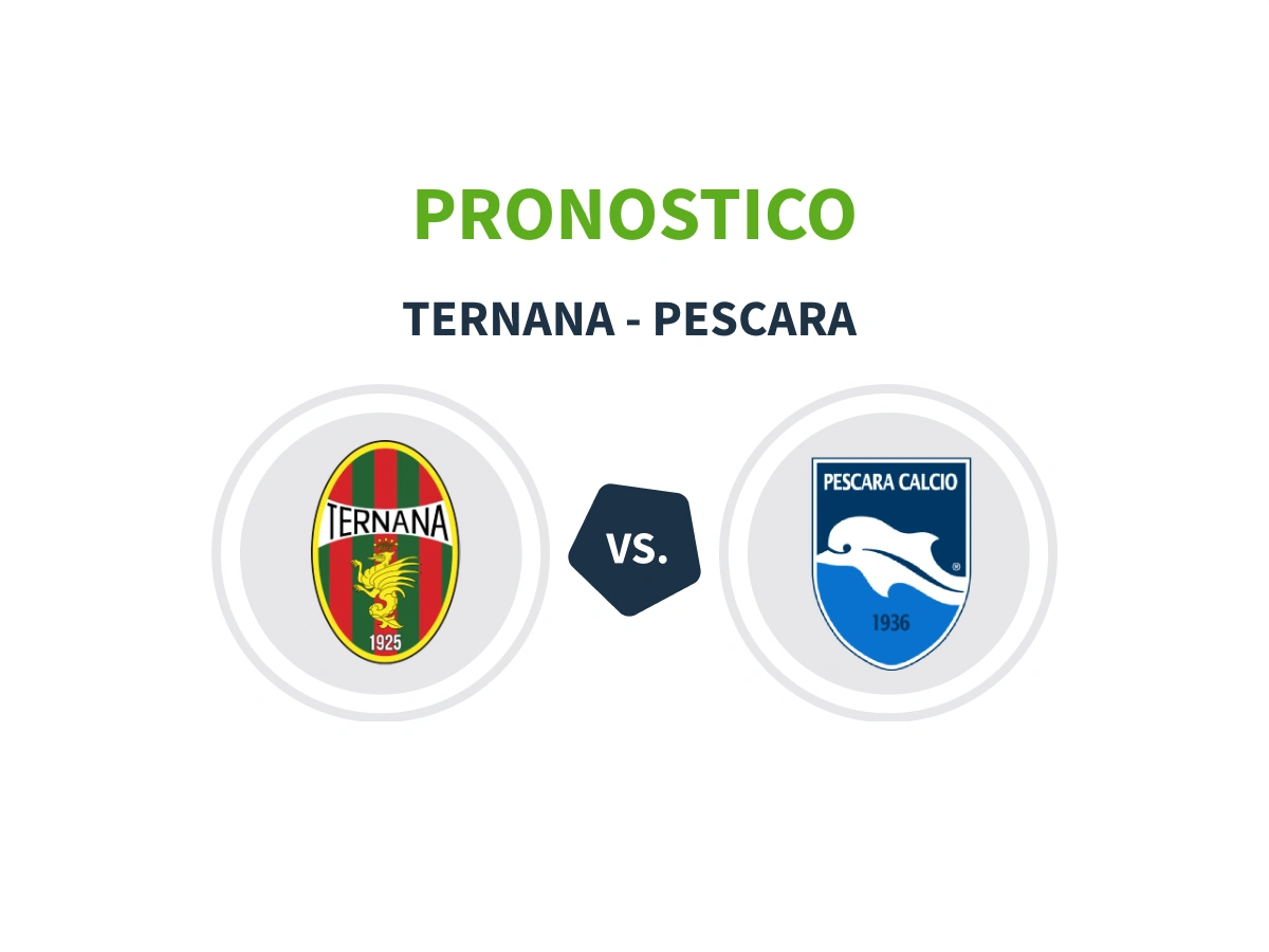 Pronostico Ternana Pescara, quote risultato esatto e 1° marcatore