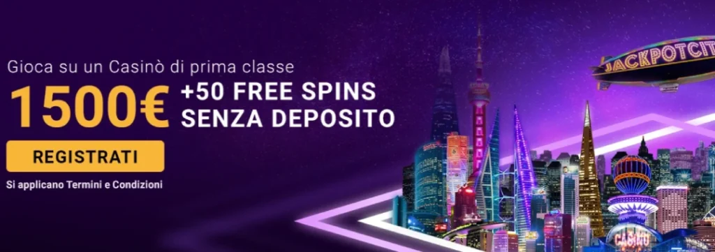 jackpotcity bonus casino screen
