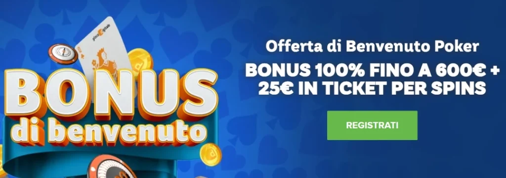 giocodigitale bonus poker screen