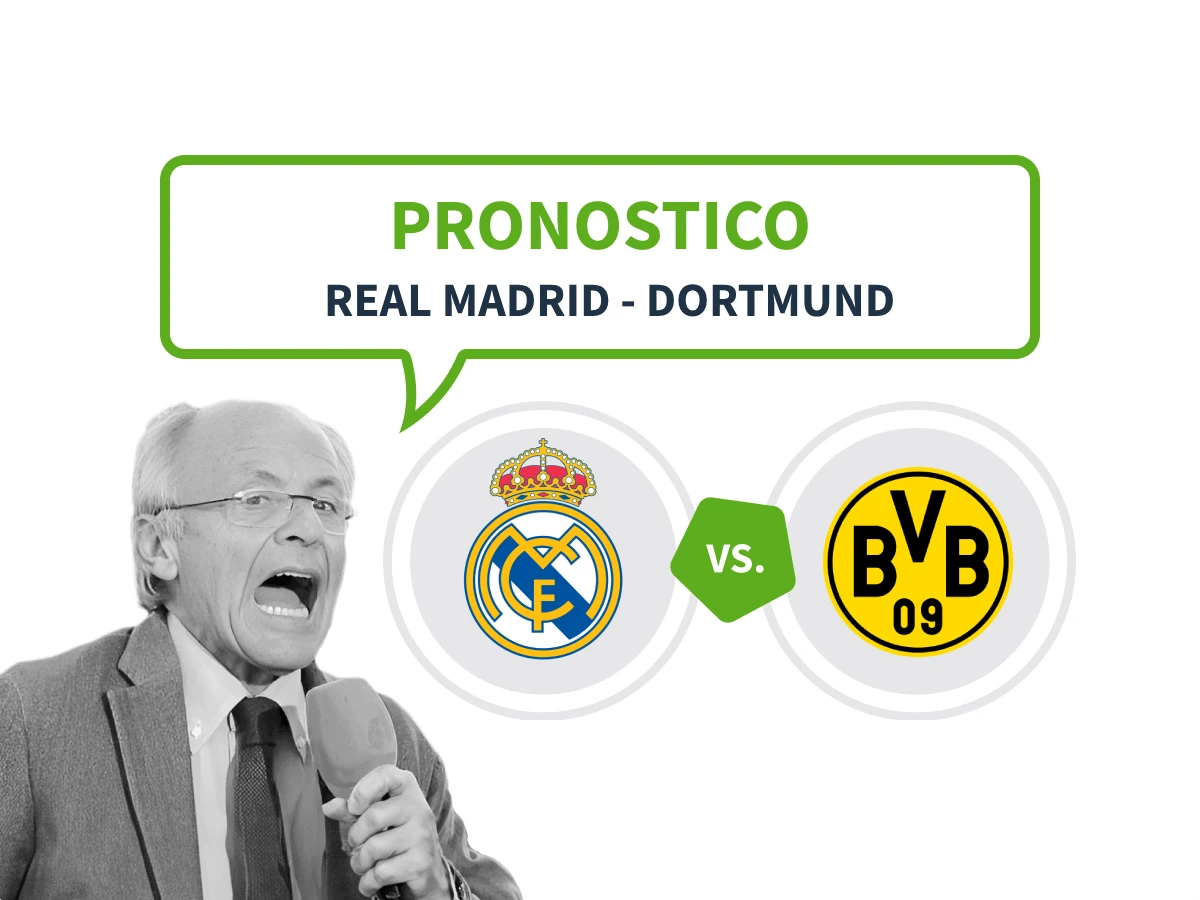 pronostico real madrid borussia dortmund