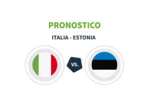 pronostico italia estonia