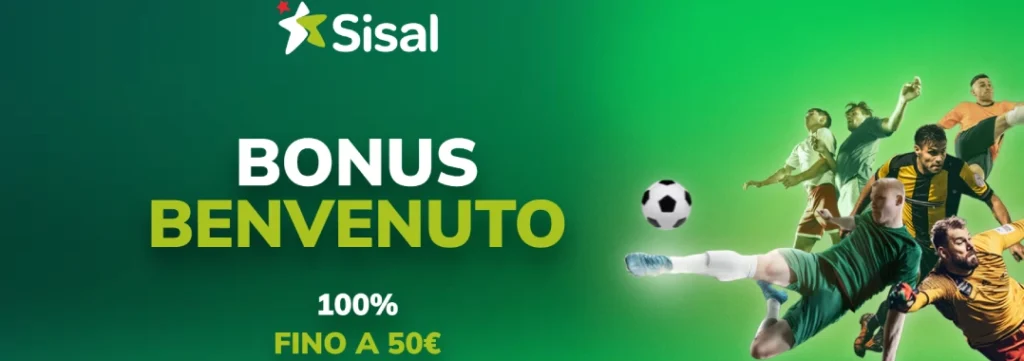 sisal scommesse bonus screenshot