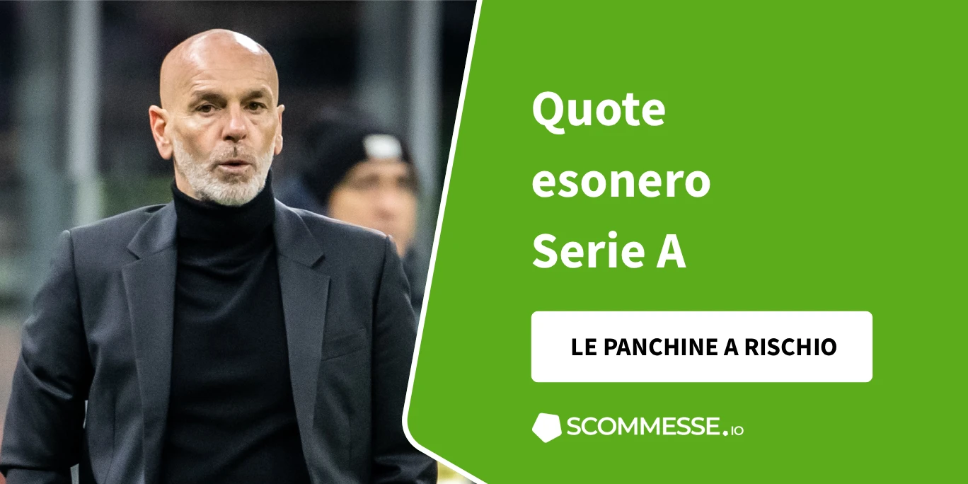 Quote esonero e dimissioni allenatori Serie A
