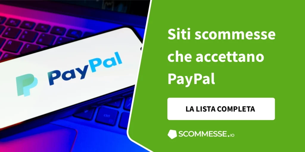 siti scommesse paypal