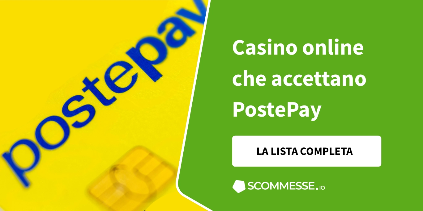 Casino con Postepay: i top del 2025