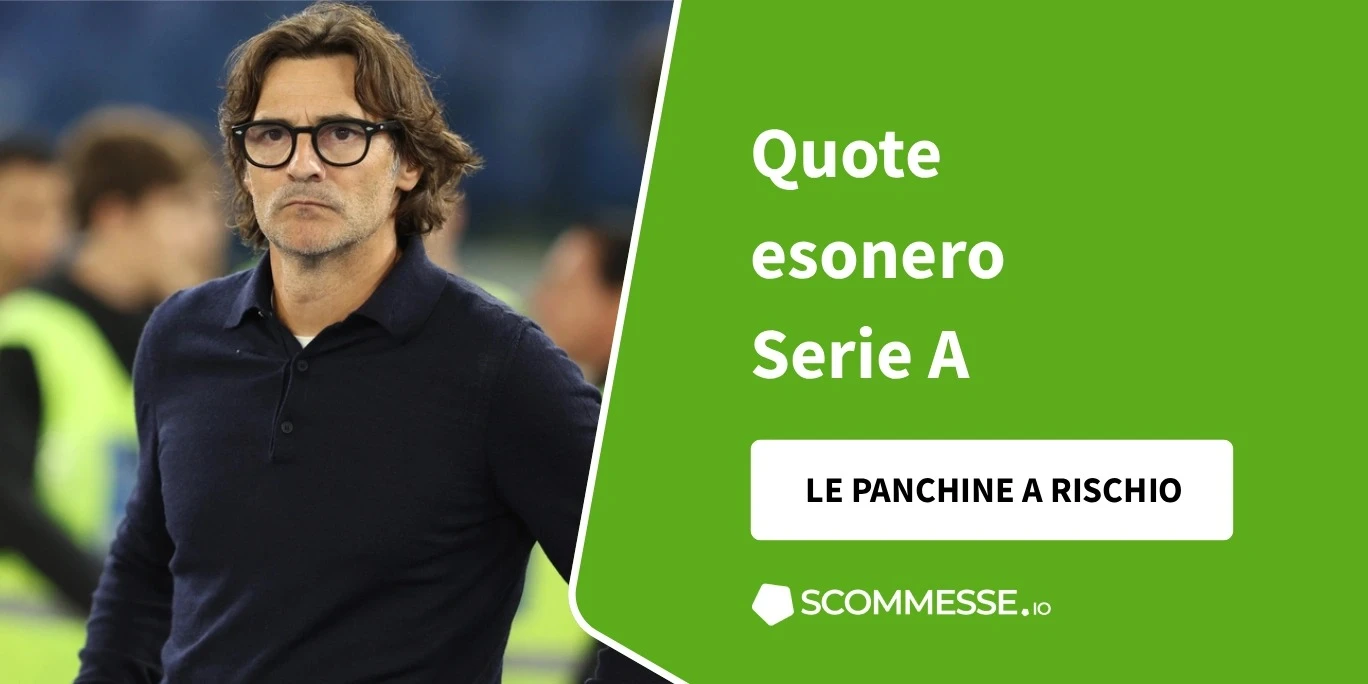 Quote esonero e dimissioni allenatori Serie A