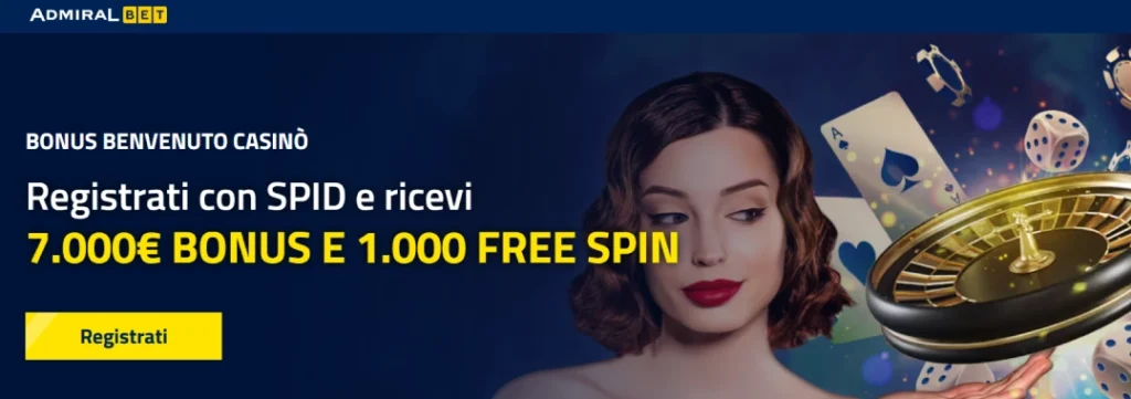 Bonus Admiralbet Casino