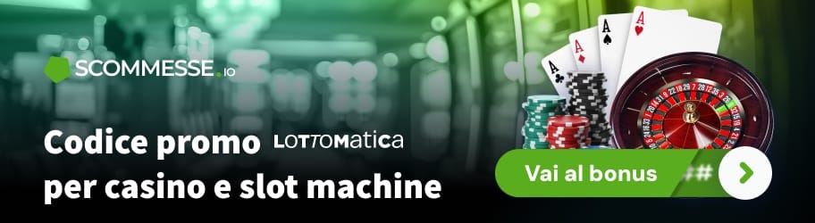 codice promo lottomatica casino e slot