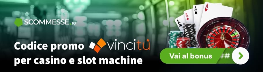 Codice promozionale Vincitu casinò
