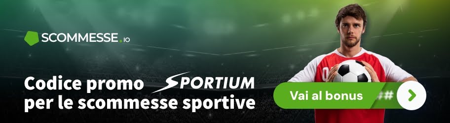 codice promo sportium scommesse