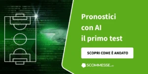 Pronostici AI - primo test