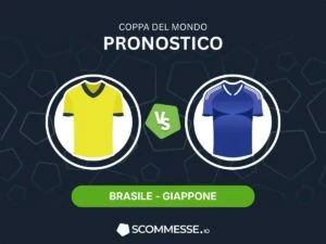 pronostico brasile giappone