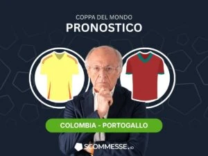 pronostico colombia portogallo