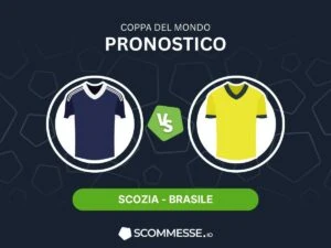 pronostico scozia brasile