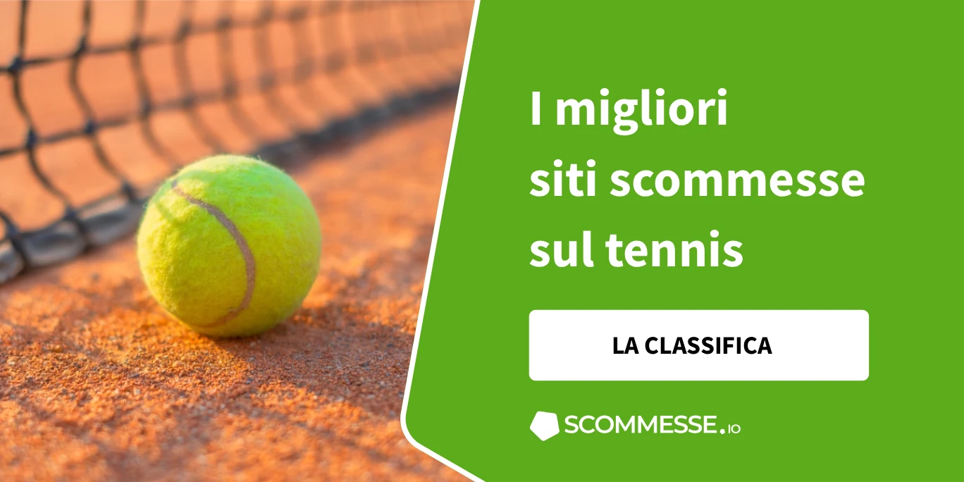 Migliori siti scommesse tennis: top bookmaker 2026